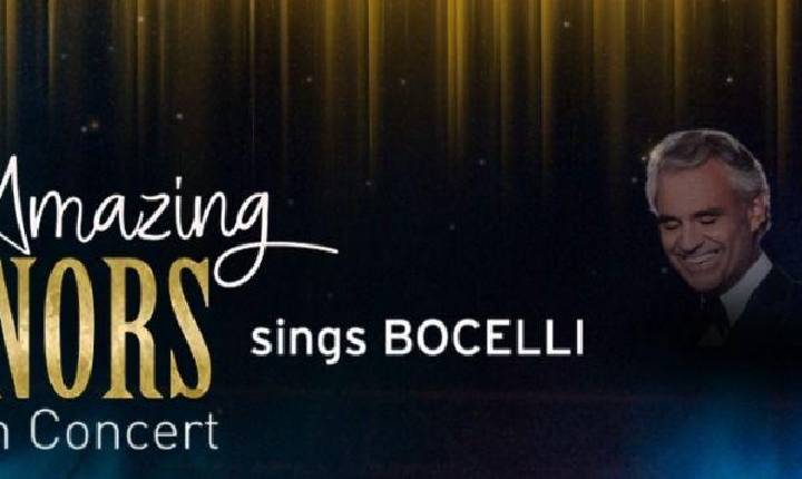 Campina Grande recebe domingo (26) o espetáculo “Amazing Tenors in Concert Sings Bocelli”