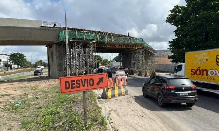 DER-PB inicia remoção de escoramentos no Viaduto do Bairro das Indústrias nesta quinta-feira