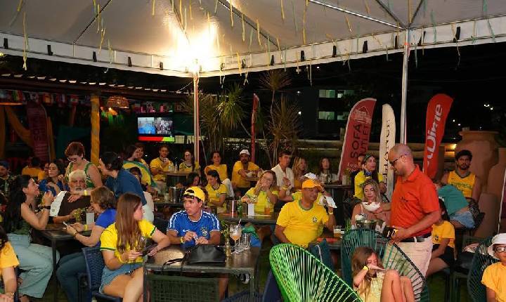 Empreendimentos de João Pessoa preparam programação especial para transmissão dos jogos do Brasil