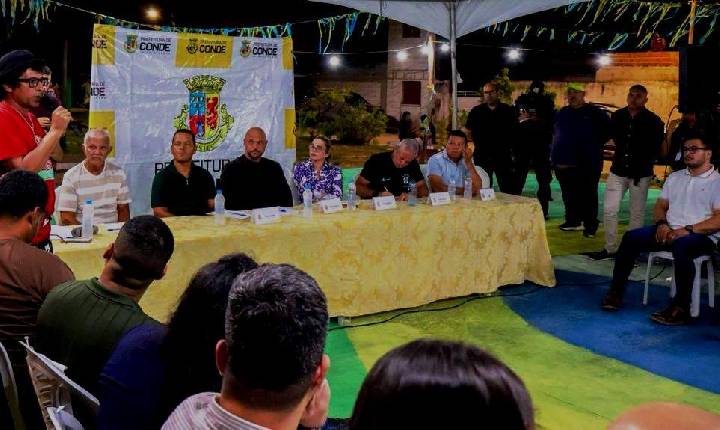 Moradores da 4ª região apresentam demandas e Prefeitura anuncia novos investimentos durante plenária do Orçamento Democrático em Conde