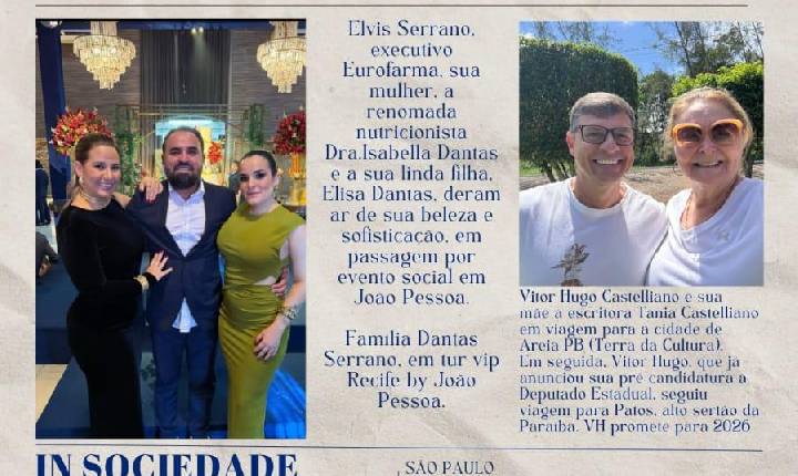 Sociedade em Destaque por Fatima Dantas  Domingo é dia de Elegância, Conexões e Inspiração