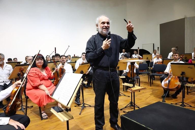 Orquestra Sinfônica da Paraíba apresenta concerto didático para alunos de escolas municipais do Conde