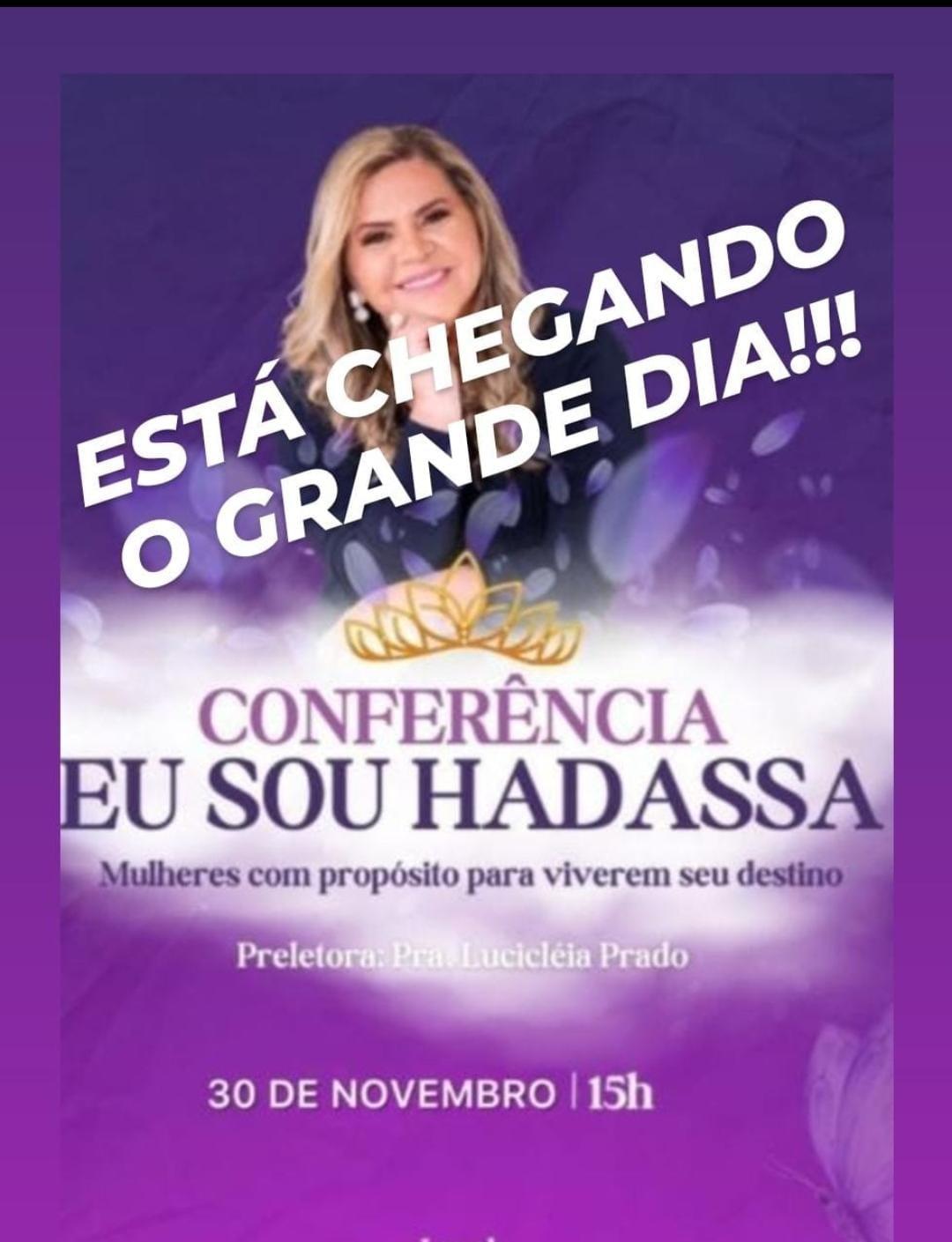 CONFERÊNCIA EU SOU HADASSA
