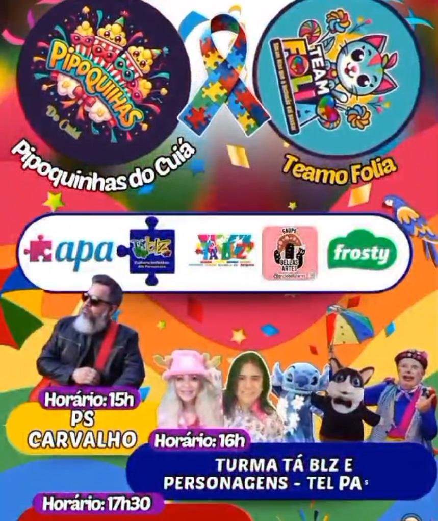 TEAmo Folia – O Bloco da Inclusão Chega ao seu 3º Ano com Muita Alegria!