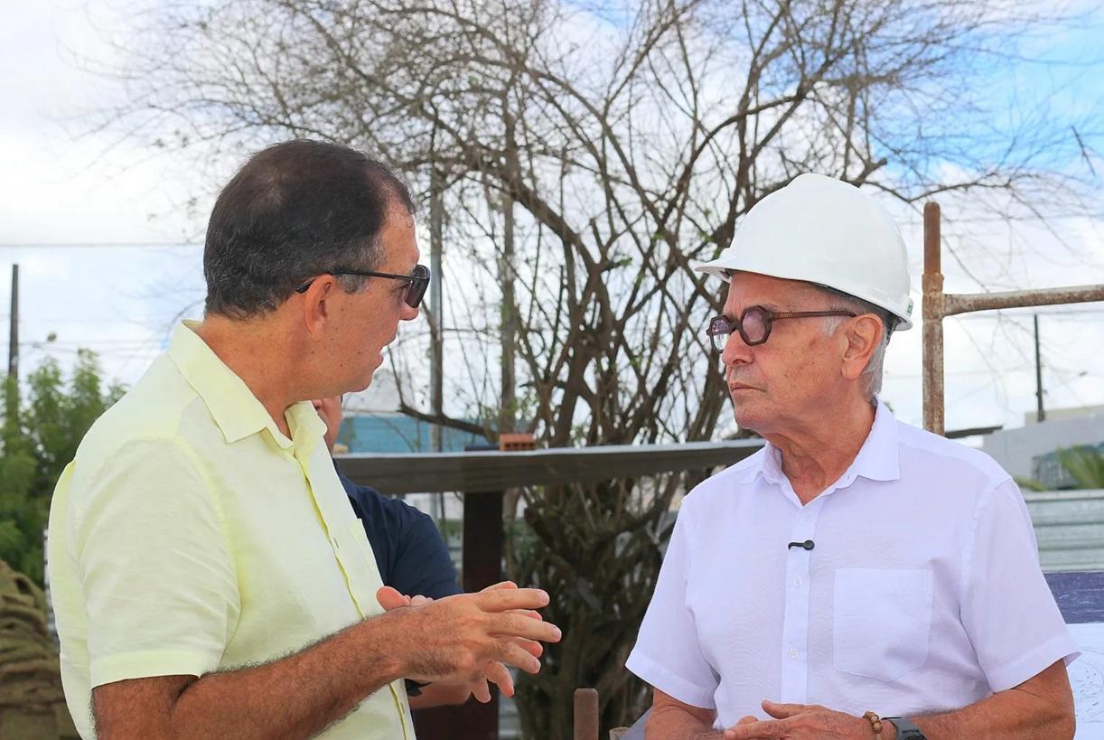 Cícero Lucena anuncia entrega da Feira do Colinas e praça pública para agosto e projeta escola até o fim do ano