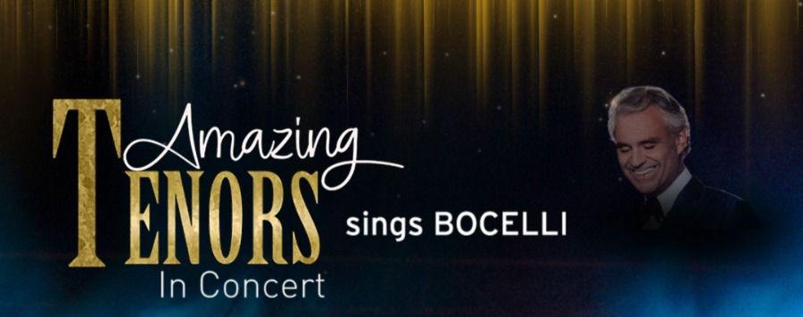 Campina Grande recebe domingo (26) o espetáculo “Amazing Tenors in Concert Sings Bocelli”