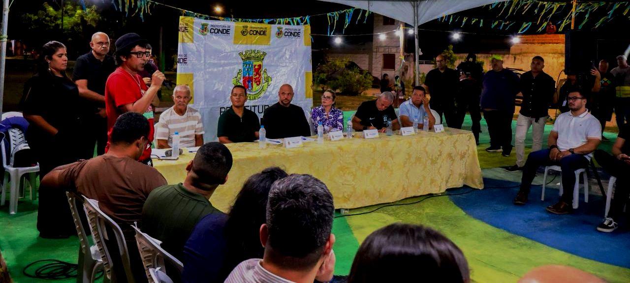 Moradores da 4ª região apresentam demandas e Prefeitura anuncia novos investimentos durante plenária do Orçamento Democrático em Conde