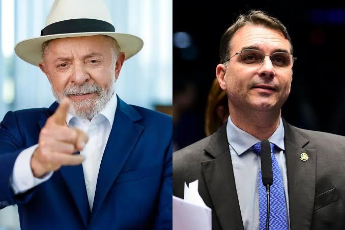 Lula tem 51% contra 49% de Flávio em votos válidos, diz Vox